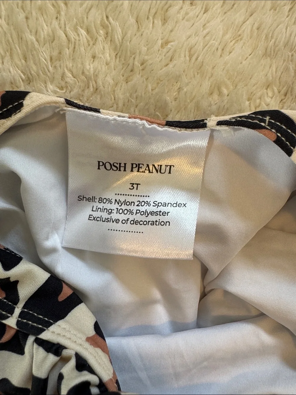 Posh peanut Lana swim